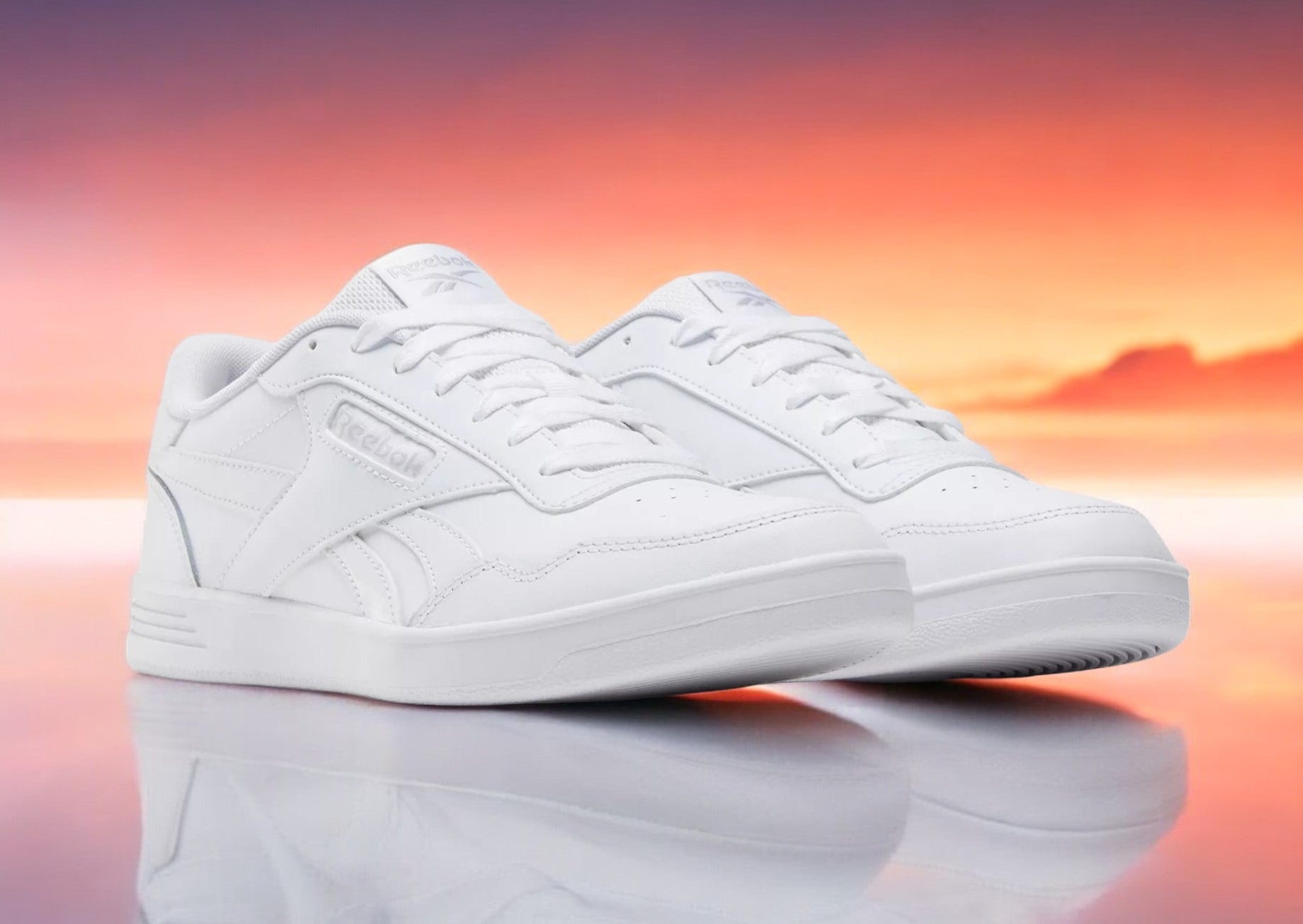 [100070016] Mens Reebok Court Advance Wide 4E