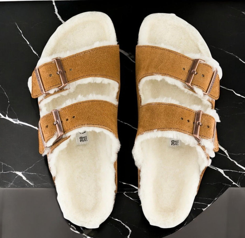 [1001135] Unisex Birkenstock ARIZONA SHEARLING 'NARROW FIT'