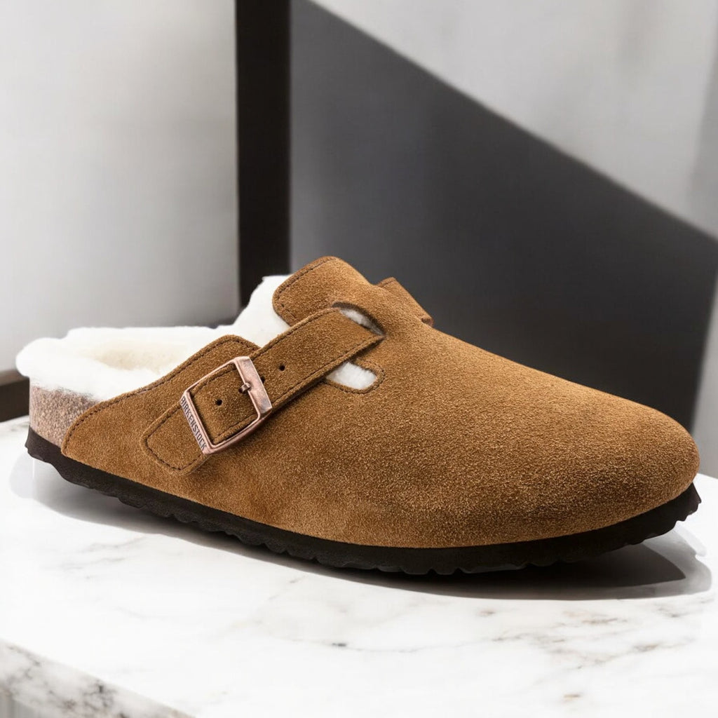 [1001140] Unisex Birkenstock BOSTON SHEARLING (REGULAR WIDTH)