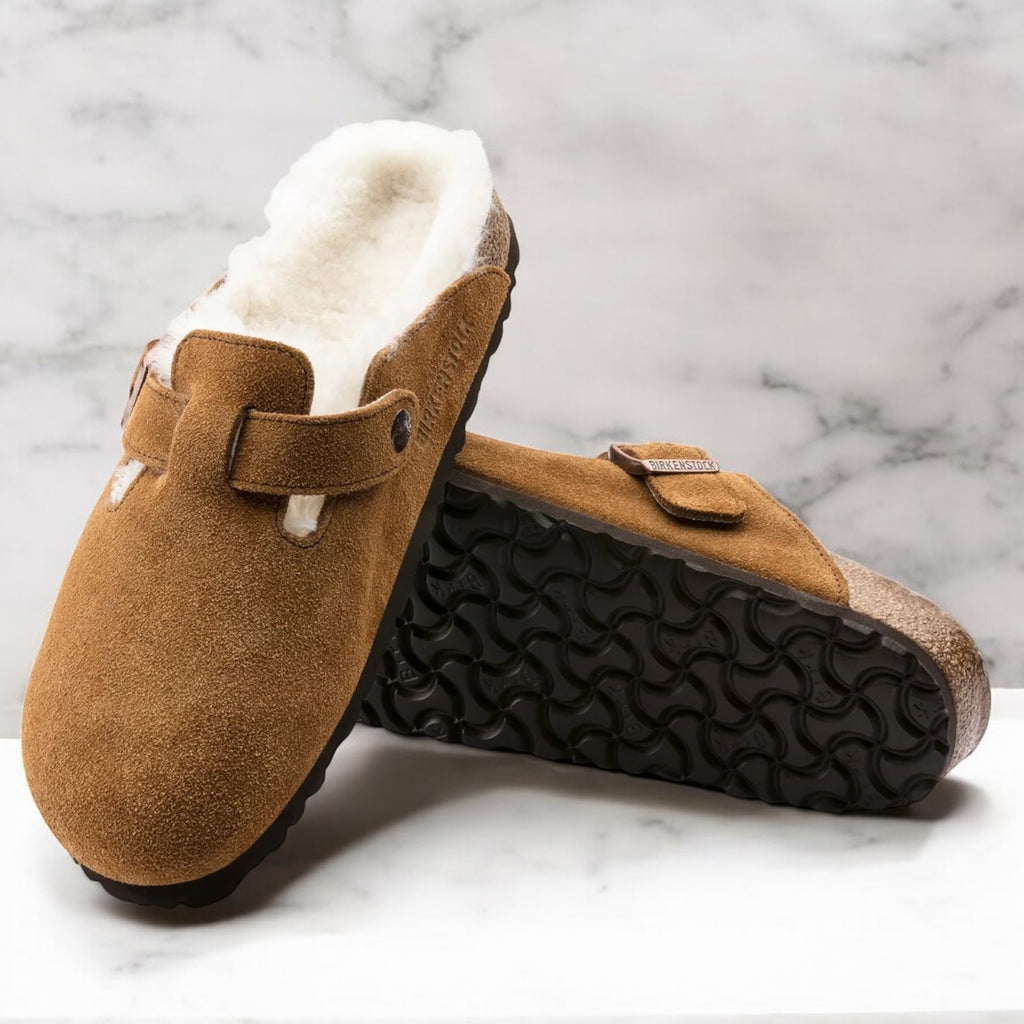 [1001140] Unisex Birkenstock BOSTON SHEARLING (REGULAR WIDTH)