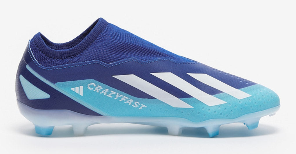 [ID9356] BOYS ADIDAS X CRAZYFAST.3 LACELESS FG J 'MARINERUSH PACK' (NO LID)