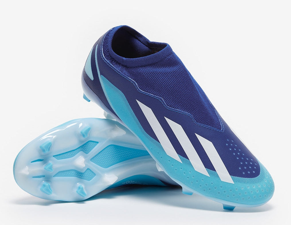 [ID9356] BOYS ADIDAS X CRAZYFAST.3 LACELESS FG J 'MARINERUSH PACK' (NO LID)