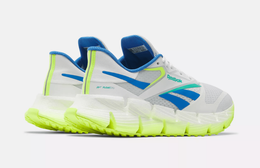 [100206728] MENS REEBOK FLOATZIG 1 'WHITE DIGITAL LIME BLUE'