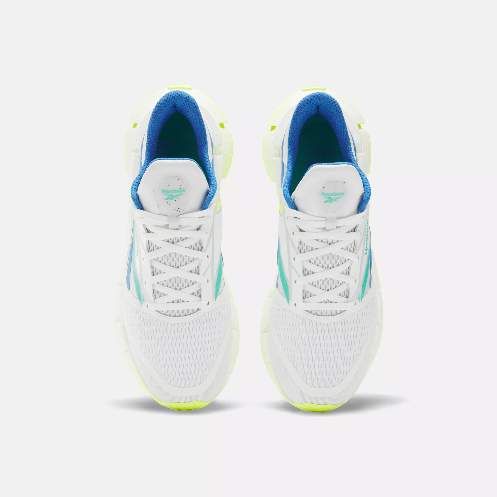 [100206728] MENS REEBOK FLOATZIG 1 'WHITE DIGITAL LIME BLUE'