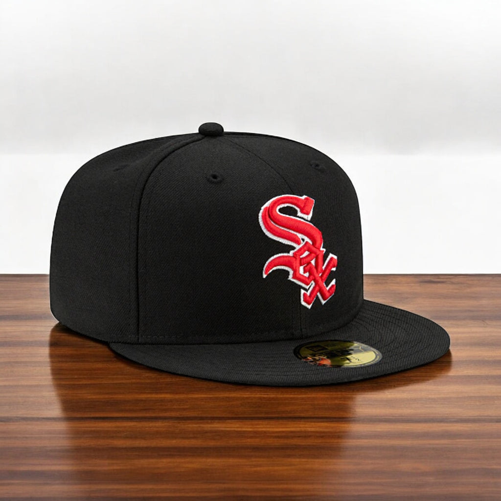[10023361] Mens New Era MLB Authentic 59Fifty Fitted - Chicago White Sox