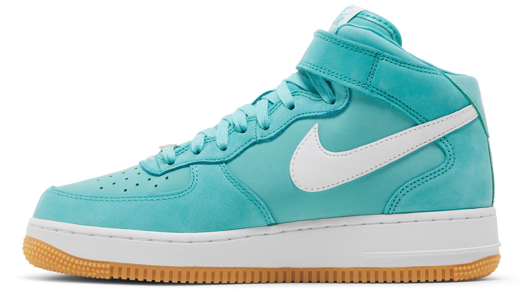 [DV2219-300] MENS NIKE AIR FORCE 1 MID '07 'WASHED TEAL'