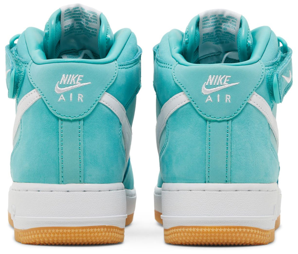 [DV2219-300] MENS NIKE AIR FORCE 1 MID '07 'WASHED TEAL'