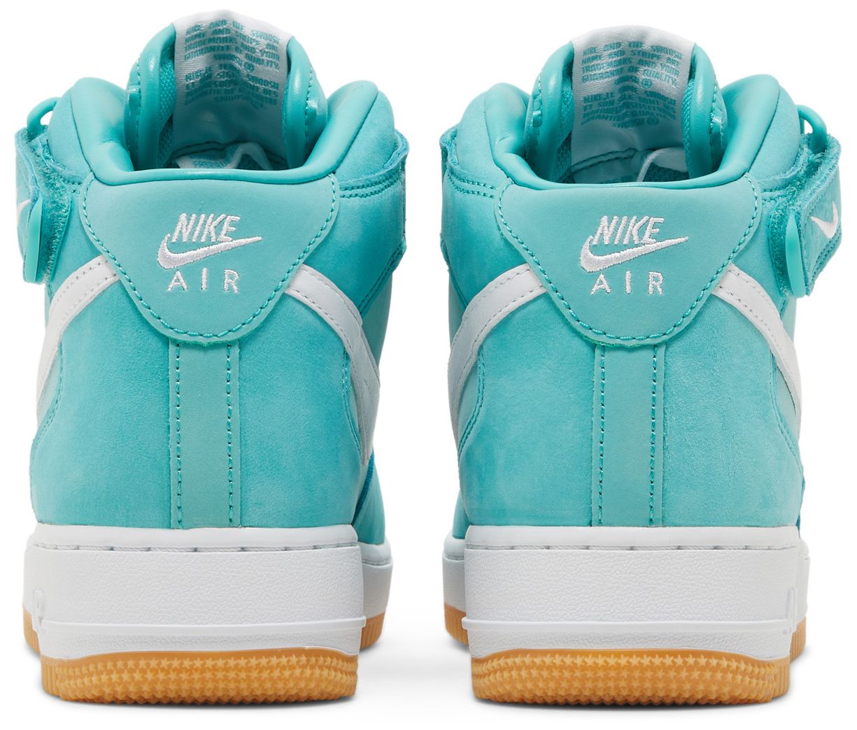 [DV2219-300] MENS NIKE AIR FORCE 1 MID '07 'WASHED TEAL'