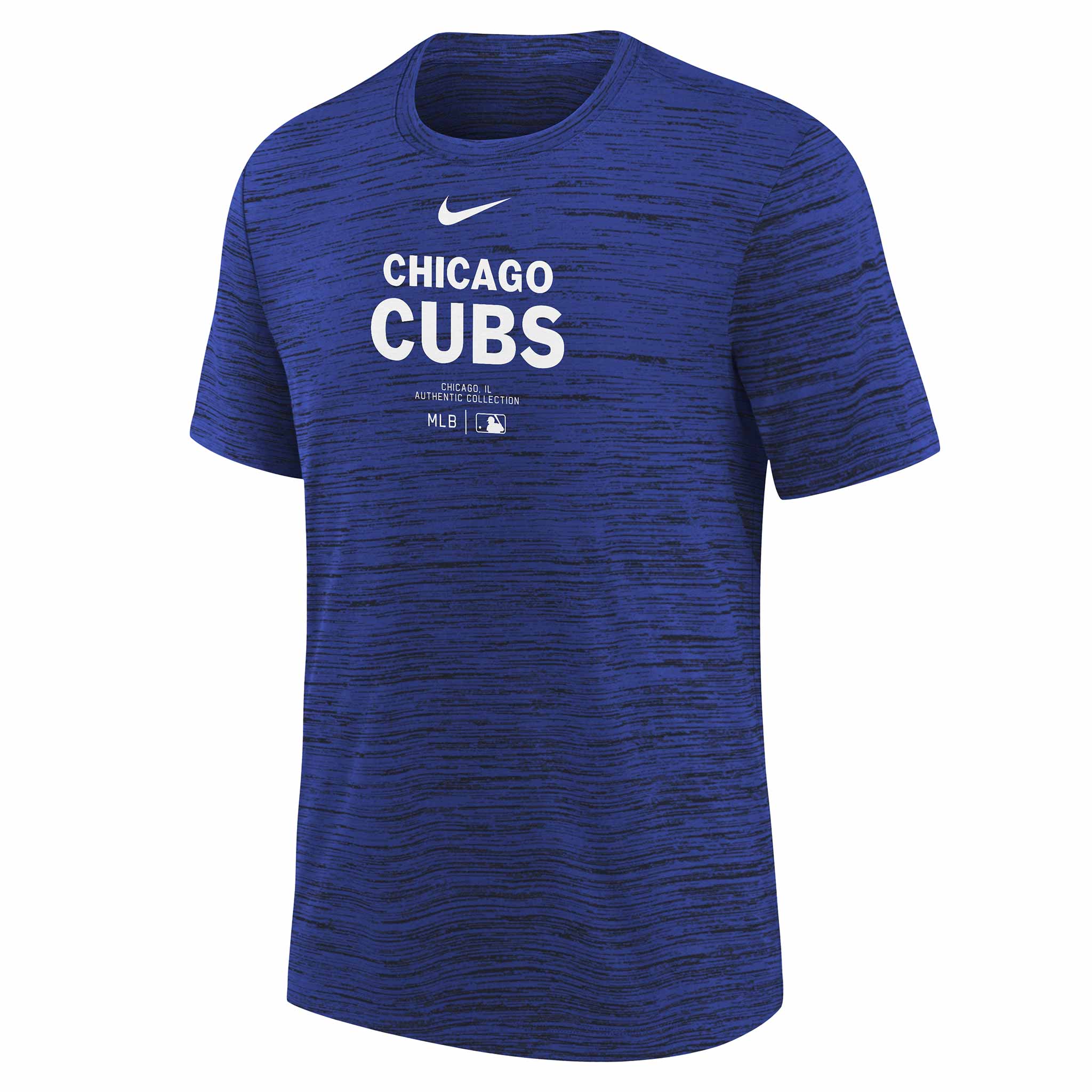 [9Z3B7NMBN-CUB] YOUTH NIKE CHICAGO CUBS AUTHENTIC COLLECTION PRACTICE PERFORMANCE T-SHIRT