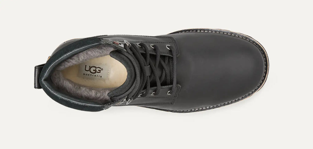 [1008146-BLK] MENS UGG SETON TL LACING SHORT BOOT 'BLACK'