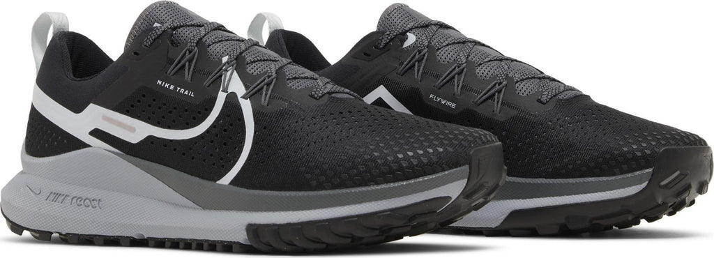 [DJ6158-001] Mens Nike React Pegasus Trail 4 'Black Dark Grey'