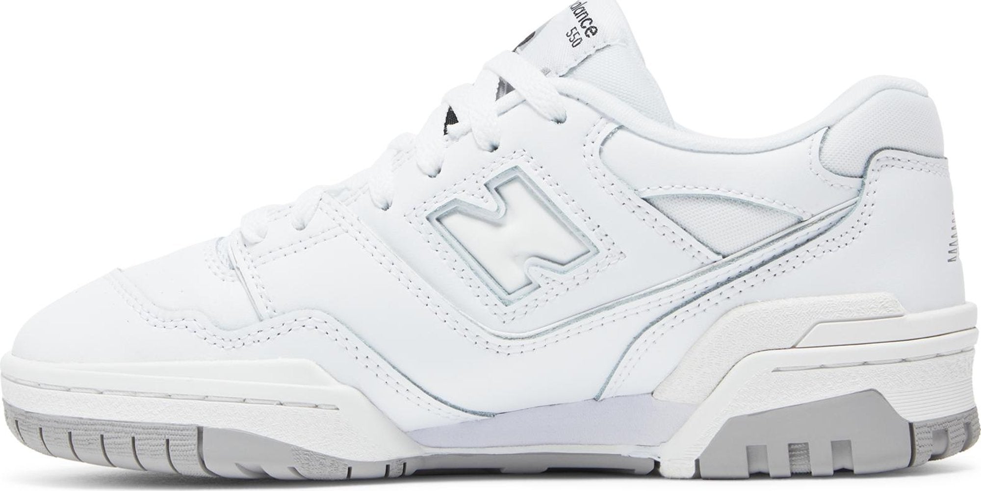 [GSB550PB] Grade School New Balance 550 'WHITE GREY (GS)'