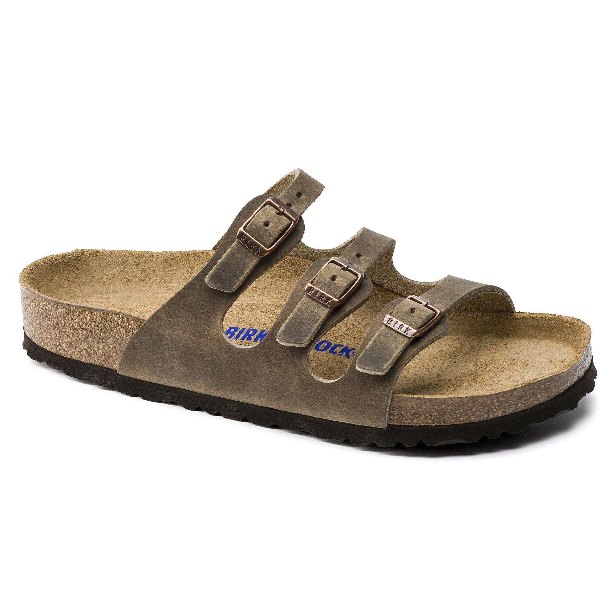 [1011432] UNISEX BIRKENSTOCK FLORIDA SOFT FOOTBED OILED LEATHER (REGULAR WIDTH)