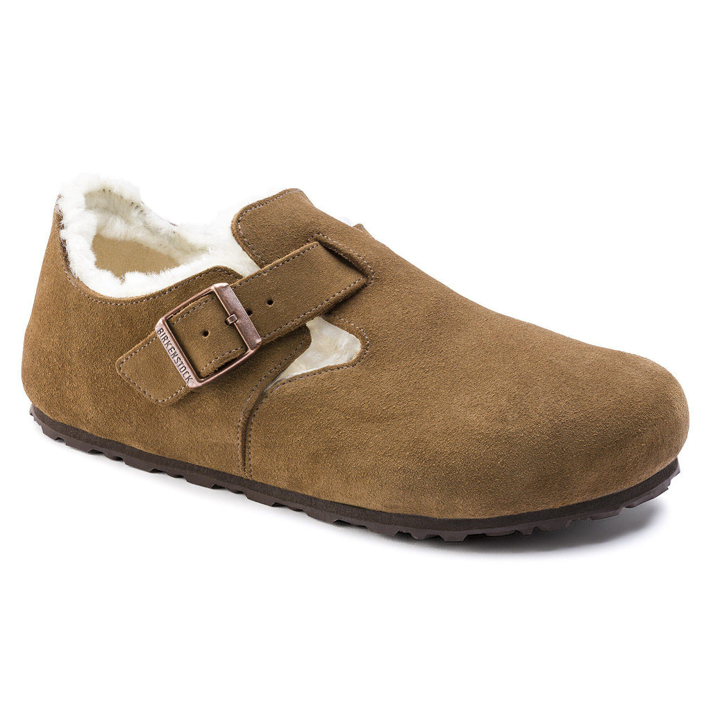 [1014963] UNISEX BIRKENSTOCK LONDON SHEARLING SUEDE LEATHER (NARROW WIDTH)
