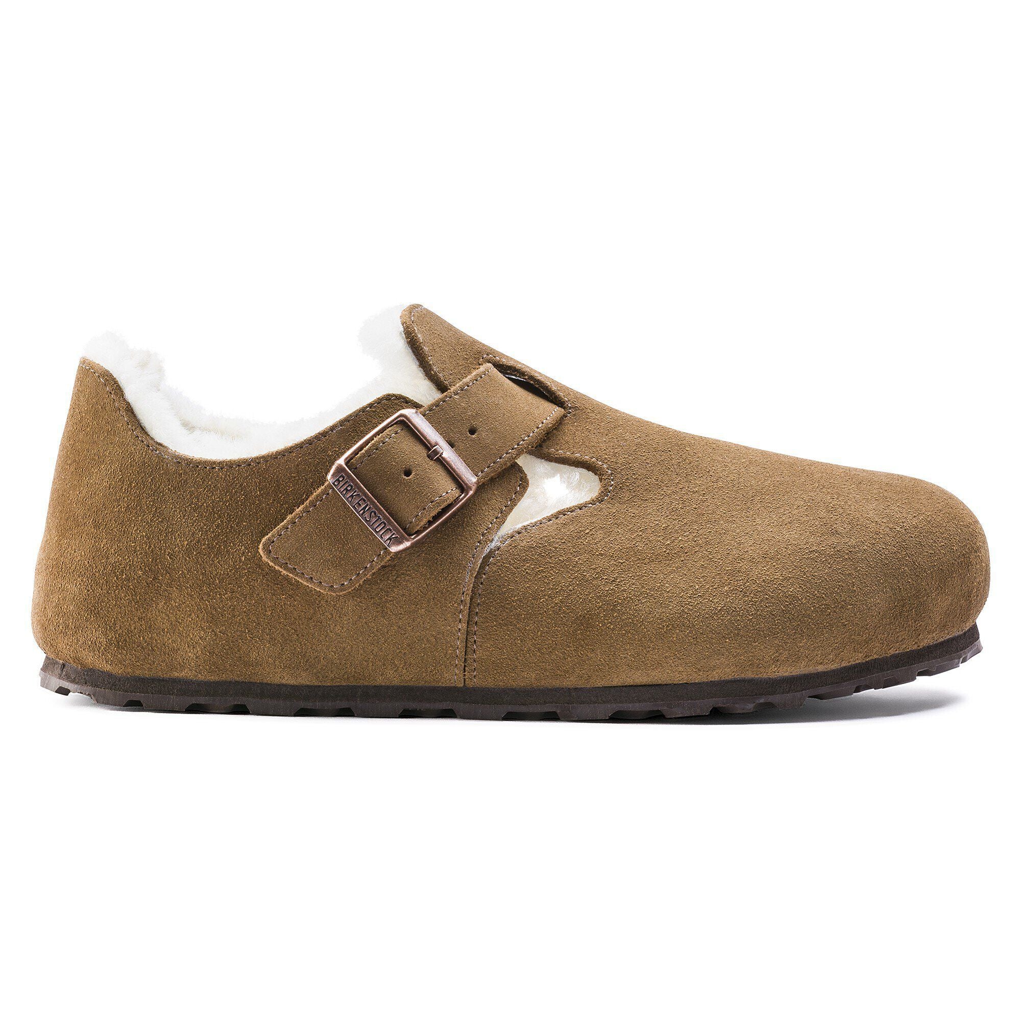 [1014963] UNISEX BIRKENSTOCK LONDON SHEARLING SUEDE LEATHER (NARROW WIDTH)
