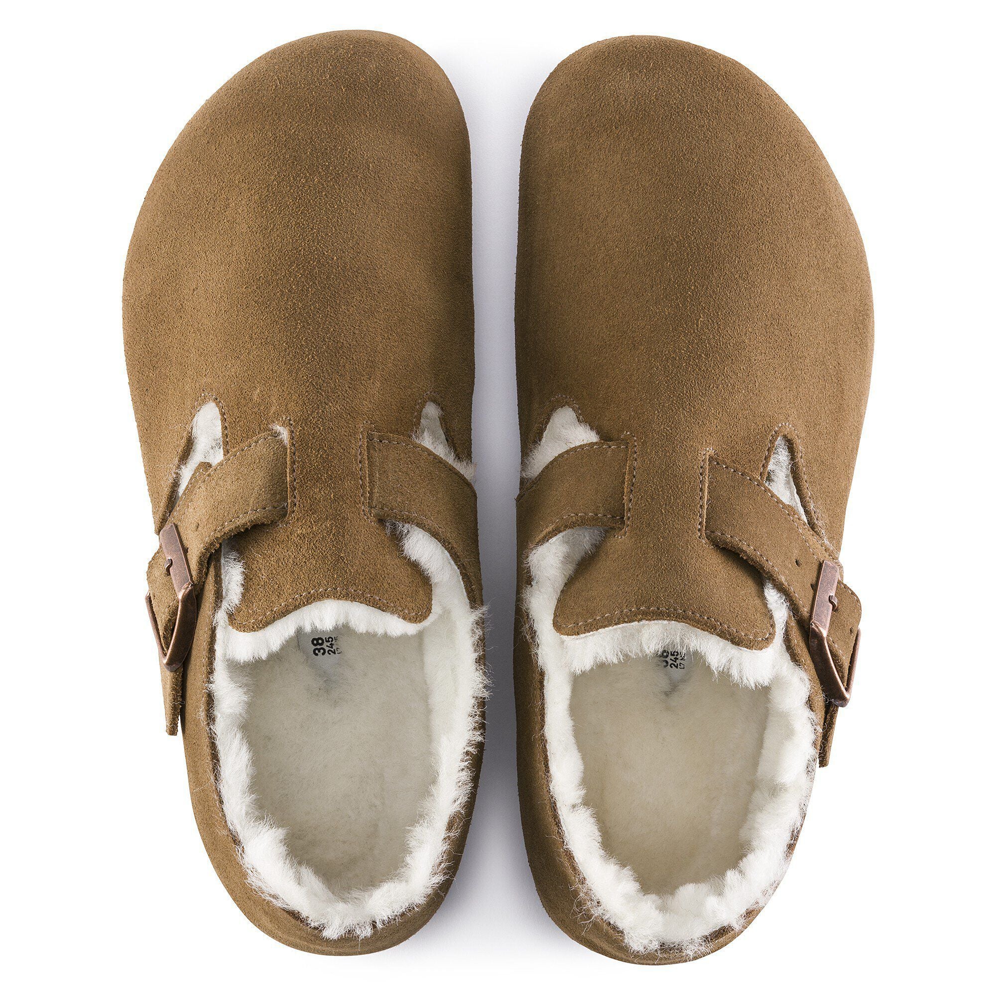[1014963] UNISEX BIRKENSTOCK LONDON SHEARLING SUEDE LEATHER (NARROW WIDTH)