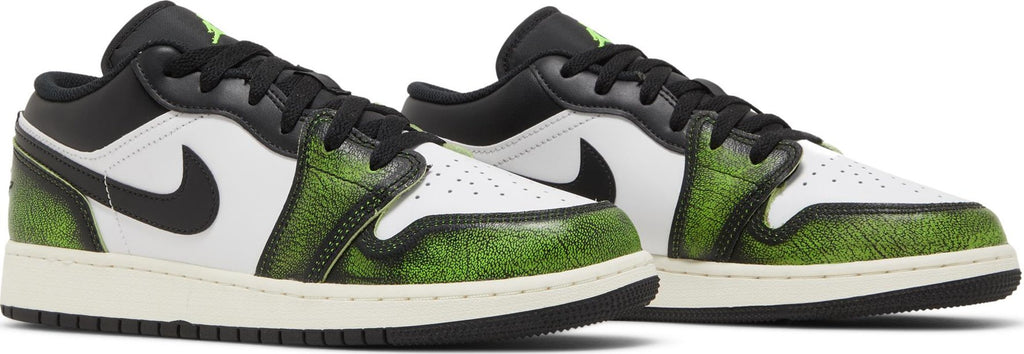 [DO8244-003] Grade School Air Jordan RETRO 1 LOW 'WEAR AWAY ELECTRIC GREEN (GS)'