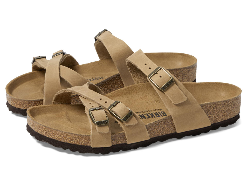 [1015930] UNISEX BIRKENSTOCK FRANCA OILED LEATHER (REGULAR WIDTH)