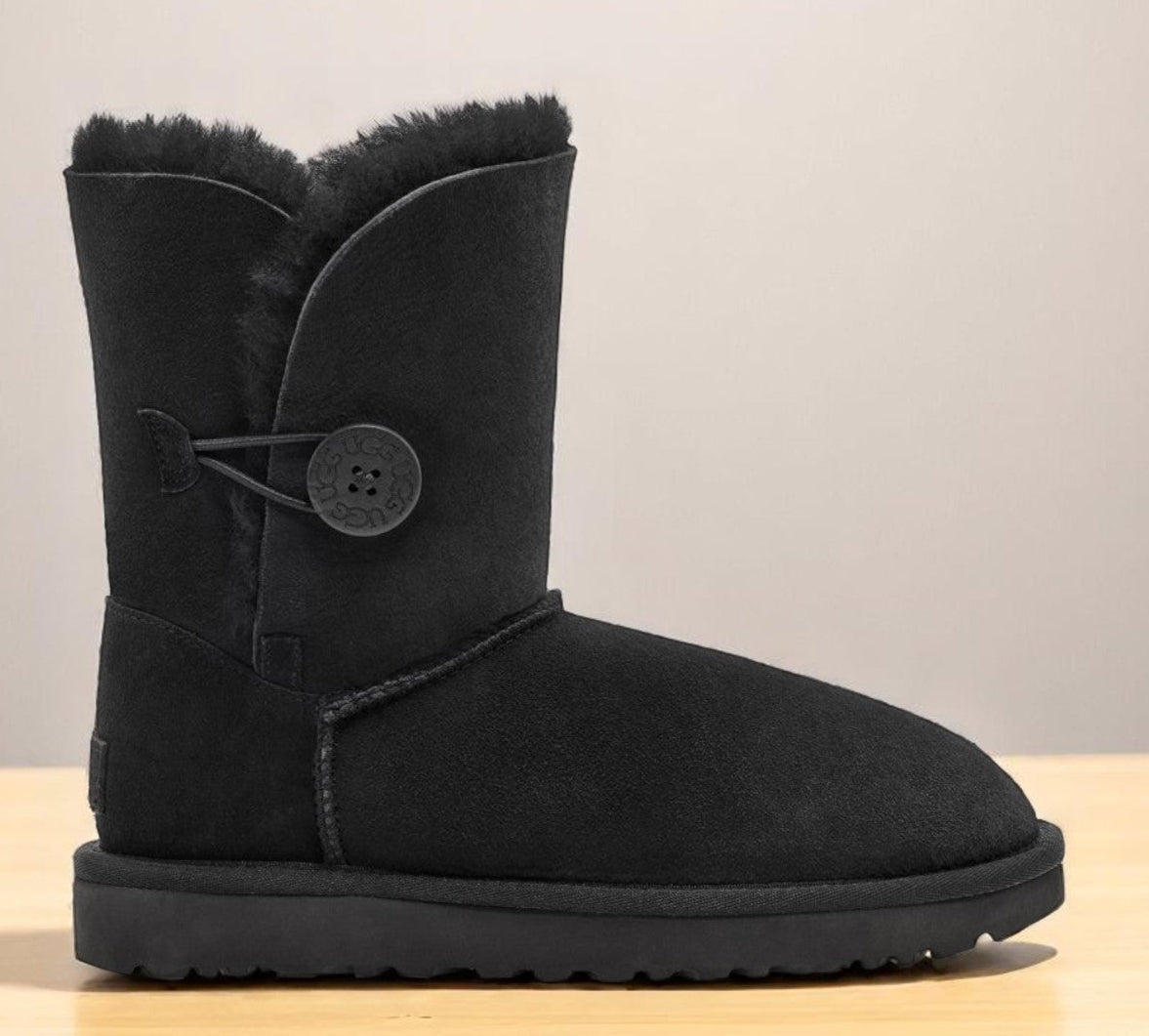 [1016226-BLK] Womens UGG BAILEY BUTTON II