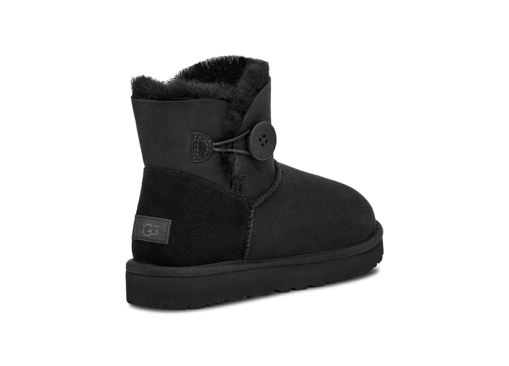 [1016422-BLK] WOMENS UGG MINI BAILEY BUTTON II