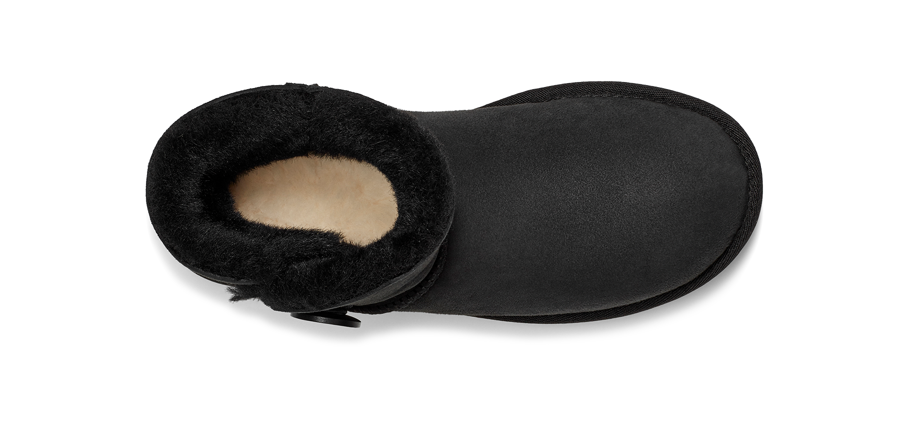 [1016422-BLK] WOMENS UGG MINI BAILEY BUTTON II