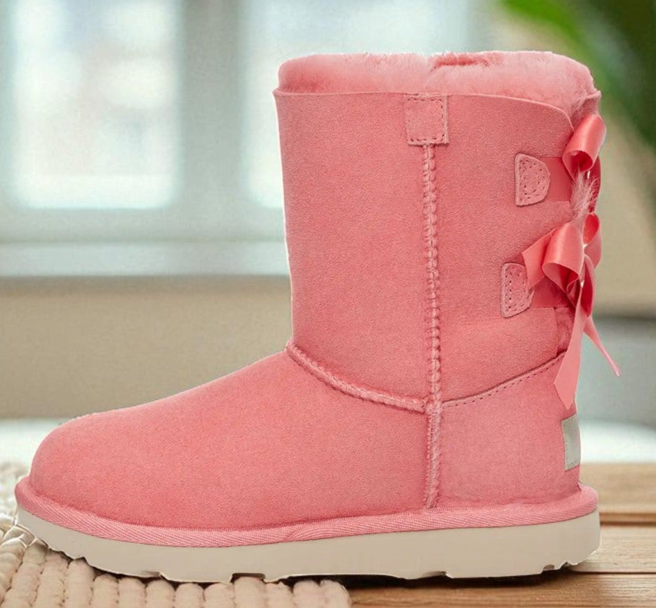 [1017394K-PBSM] Kids UGG BAILEY BOW II