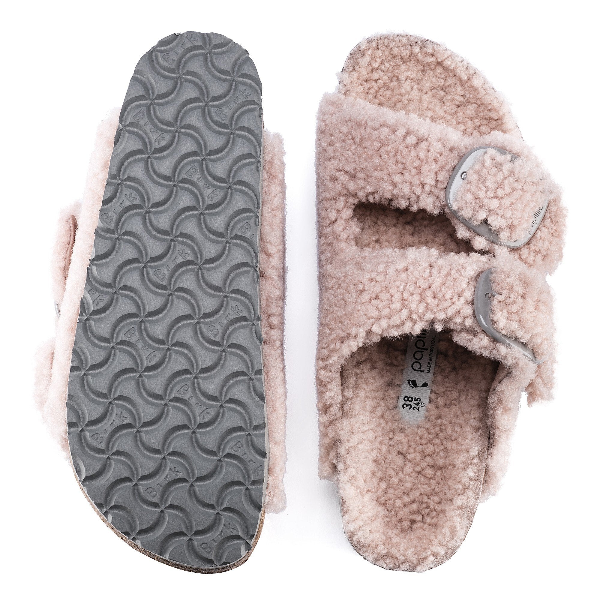 [1017643] Mens BIRKENSTOCK ARIZONA BIG BUCKLE SHEARLING