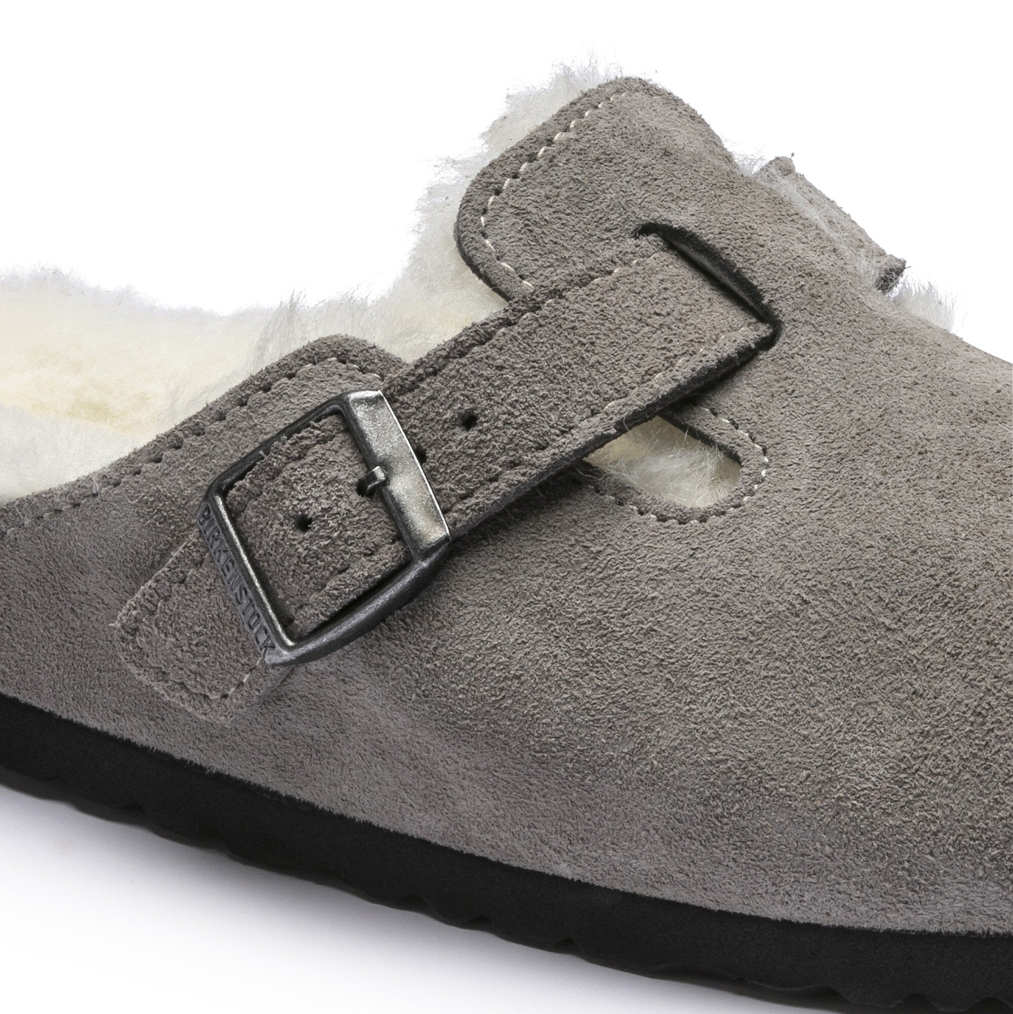 [1017650] Unisex Birkenstock BOSTON SHEARLING SUEDE LEATHER 'REGULAR FIT'