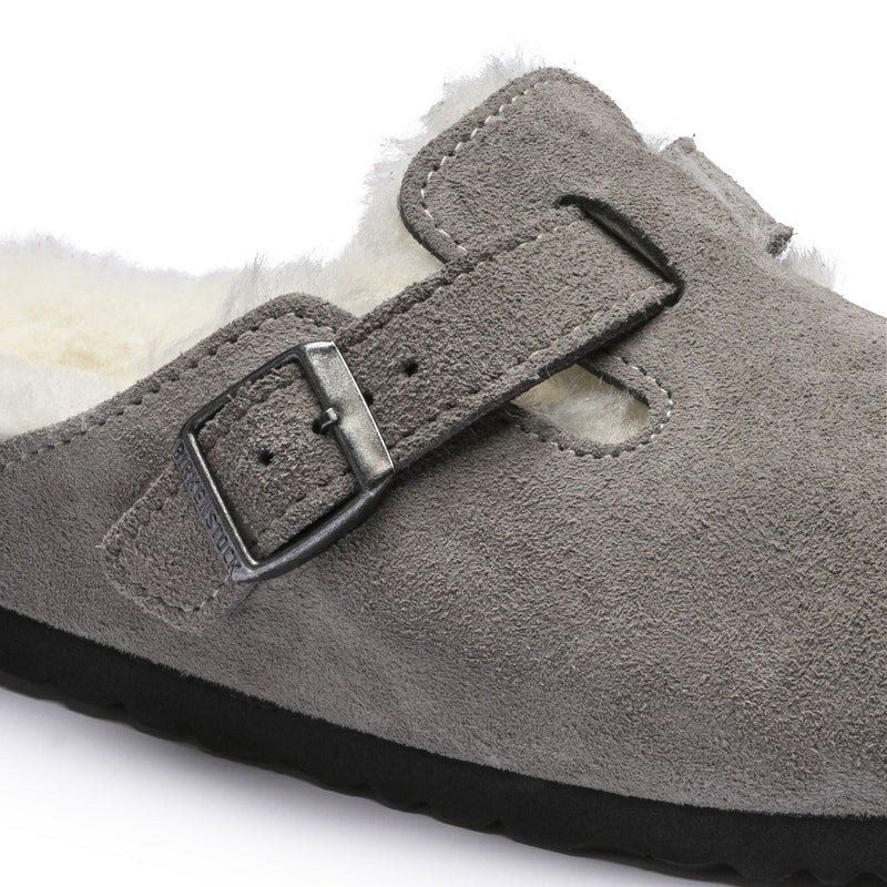 [1017650] Unisex Birkenstock BOSTON SHEARLING SUEDE LEATHER 'REGULAR FIT'