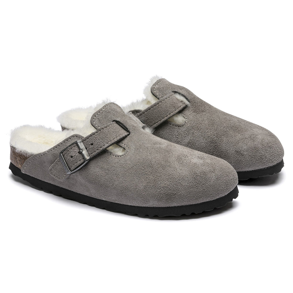 [1017650] Unisex Birkenstock BOSTON SHEARLING SUEDE LEATHER 'REGULAR FIT'