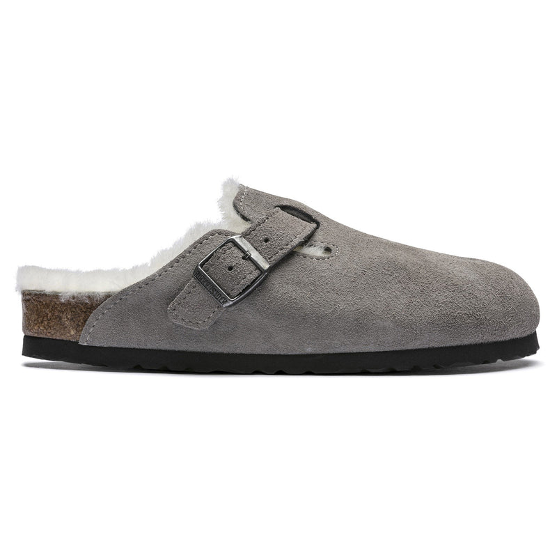 [1017650] Unisex Birkenstock BOSTON SHEARLING SUEDE LEATHER 'REGULAR FIT'