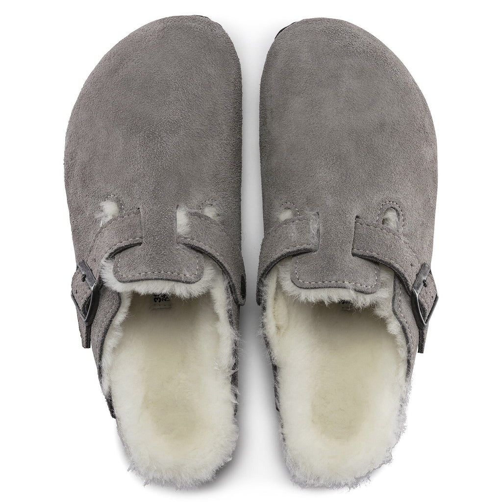 [1017650] Unisex Birkenstock BOSTON SHEARLING SUEDE LEATHER 'REGULAR FIT'