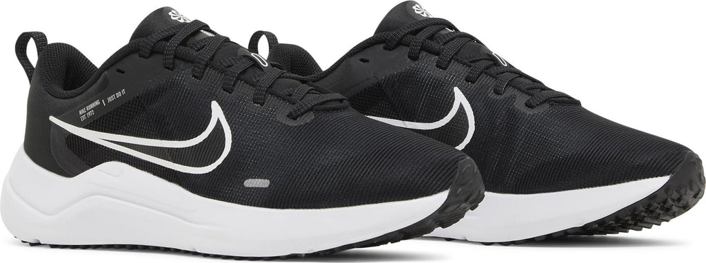 [DD9294-001] Womens Nike DOWNSHIFTER 12 'BLACK WHITE (WOMEN'S)'