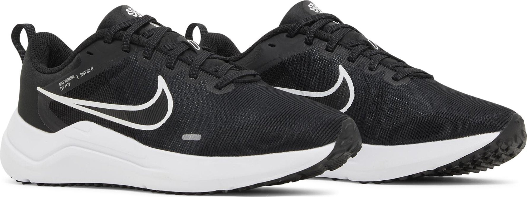 [DD9294-001] Womens Nike DOWNSHIFTER 12 'BLACK WHITE (WOMEN'S)'