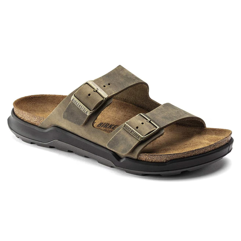 [1018463] UNISEX BIRKENSTOCK ARIZONA CROSSTOWN OILED LEATHER (REGULAR WIDTH)