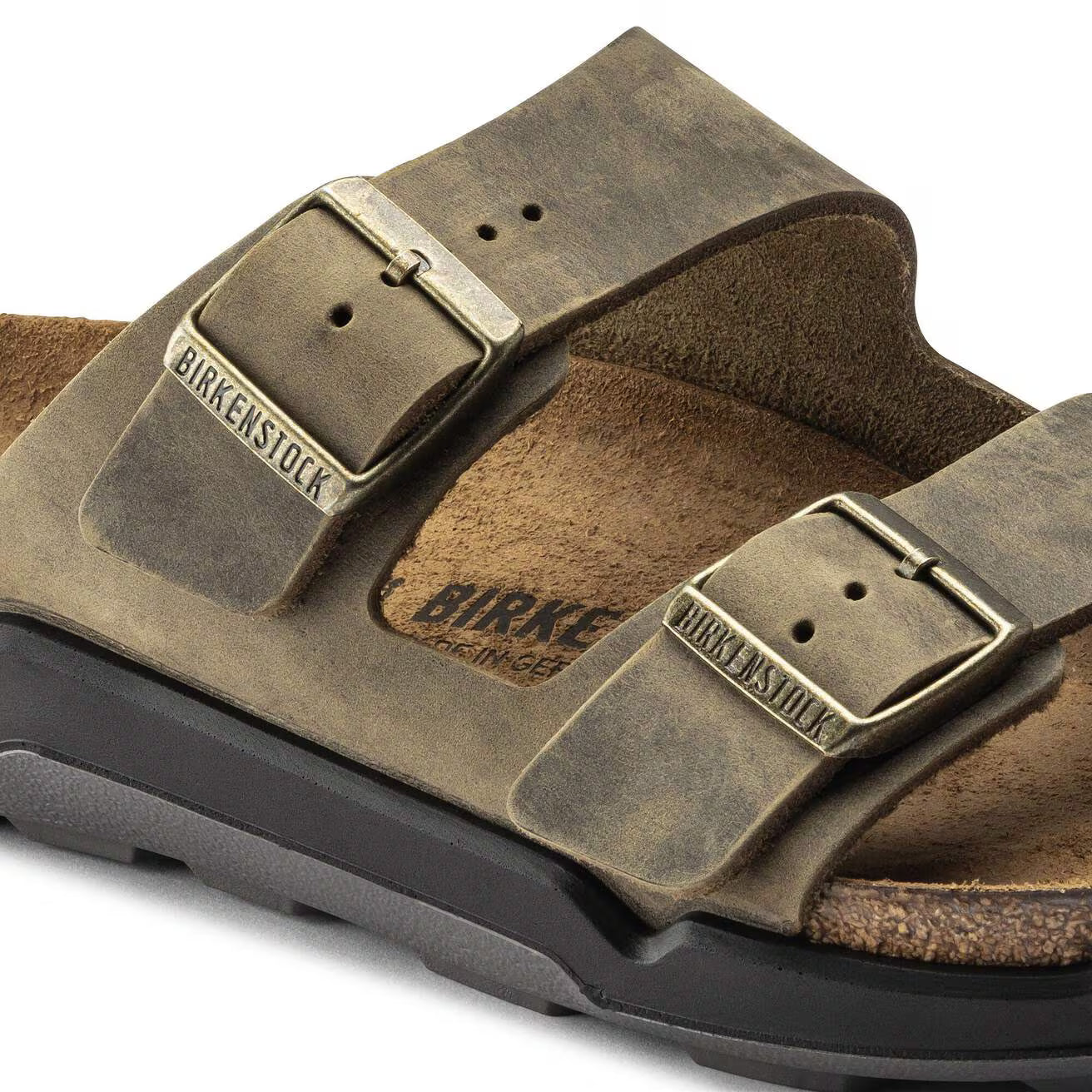 [1018463] UNISEX BIRKENSTOCK ARIZONA CROSSTOWN OILED LEATHER (REGULAR WIDTH)