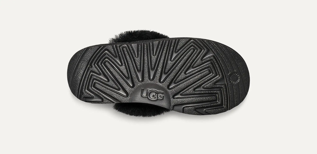 [1019065K-BLK] YOUTH UGG COZY II SLIPPERS 'BLACK'