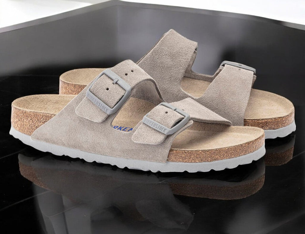 [1020507] Mens Birkenstock ARIZONA SOFT FOOTBED SUEDE (REGULAR WIDTH)