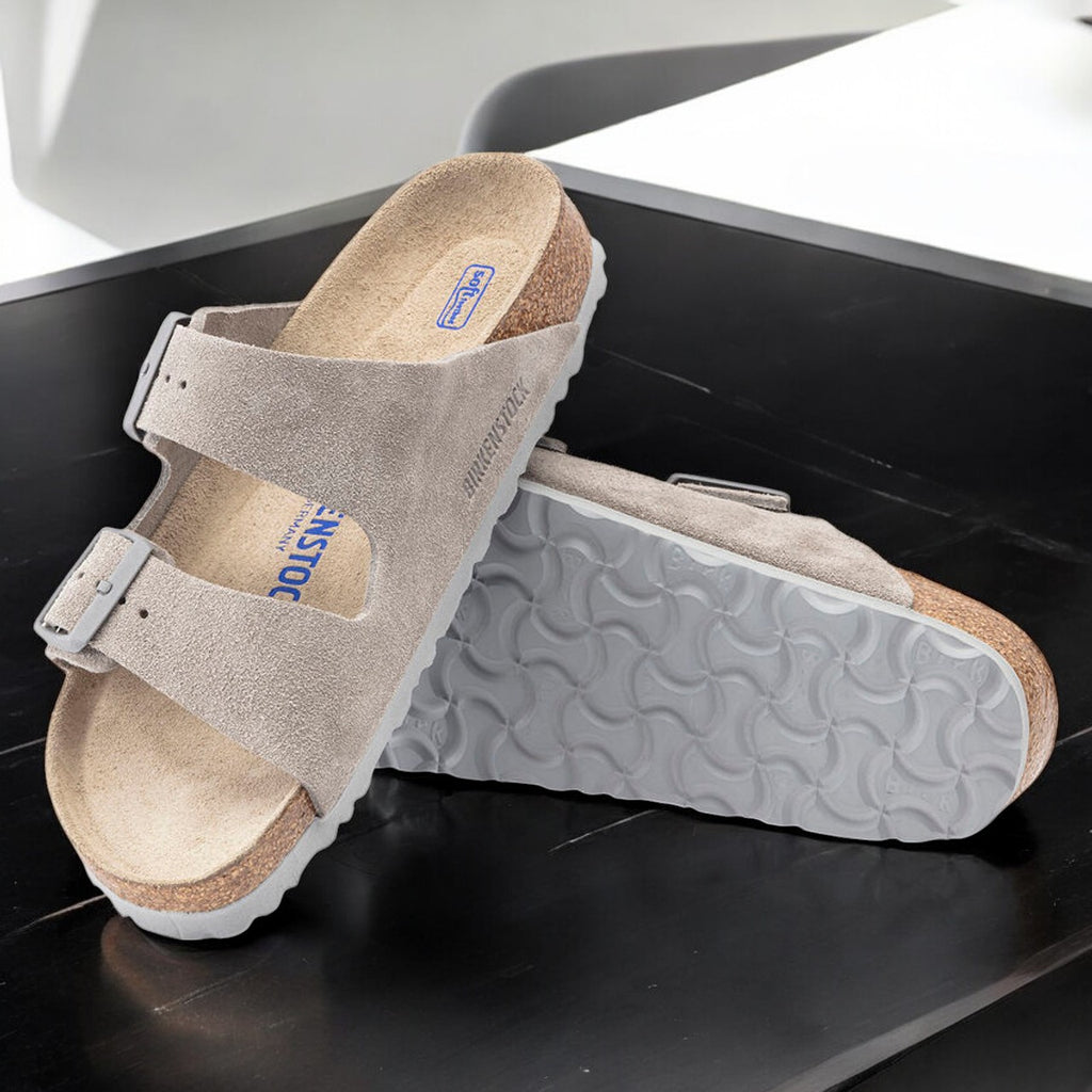 [1020507] Mens Birkenstock ARIZONA SOFT FOOTBED SUEDE (REGULAR WIDTH)