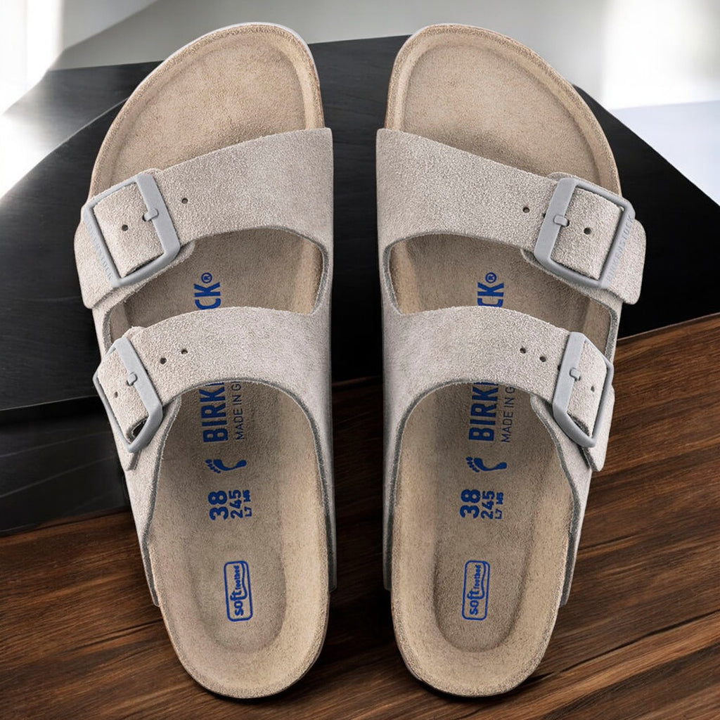 [1020507] Mens Birkenstock ARIZONA SOFT FOOTBED SUEDE (REGULAR WIDTH)