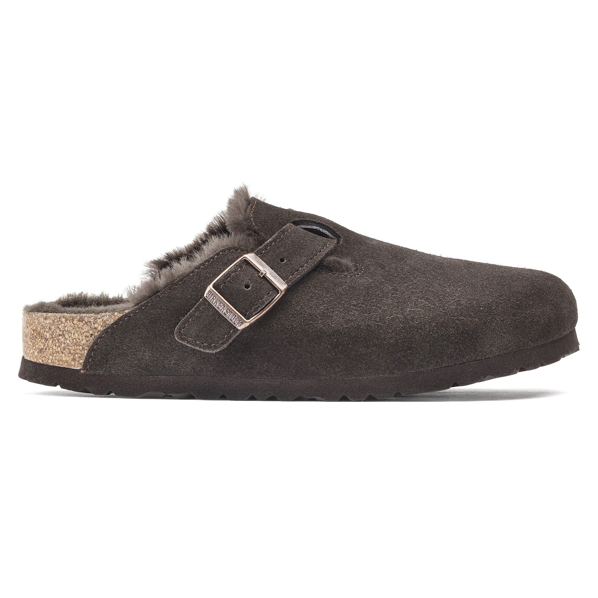 [1020567] Unisex Birkenstock BOSTON SHEARLING SUEDE LEATHER 'REGULAR FIT'