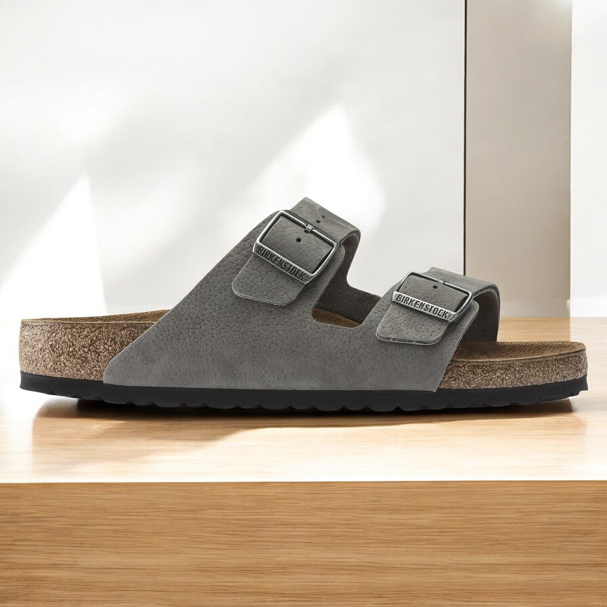 [1020752] Unisex Birkenstock ARIZONA NUBUCK LEATHER 'REGULAR FIT'