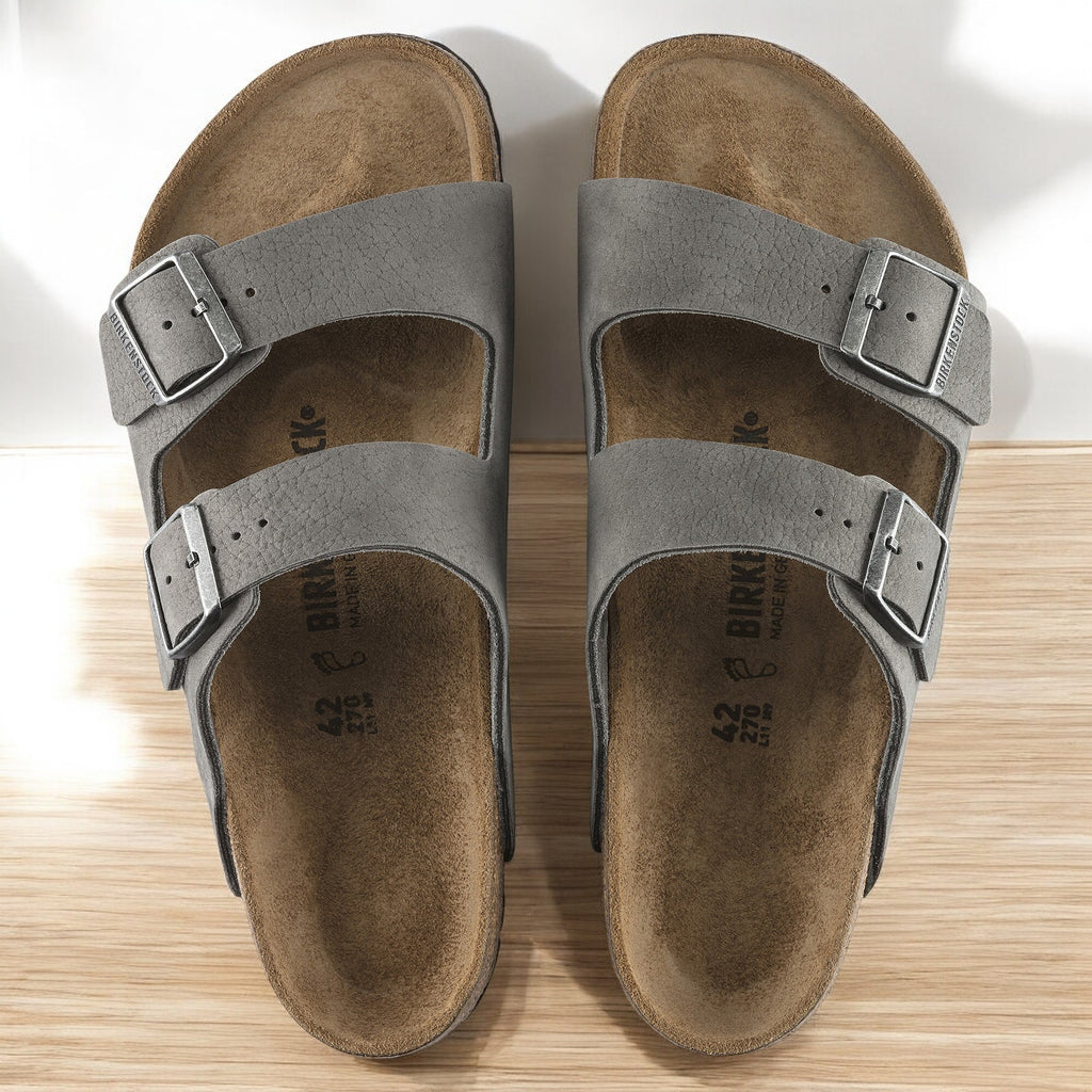 [1020752] Unisex Birkenstock ARIZONA NUBUCK LEATHER 'REGULAR FIT'