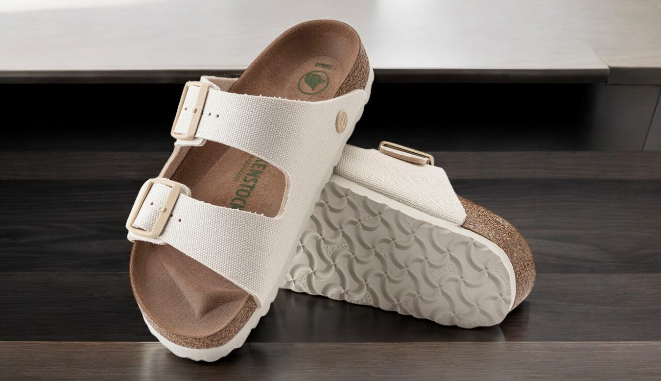 [1022291] Womens Birkenstock ARIZONA VEGAN CANVAS (REGULAR WIDTH)
