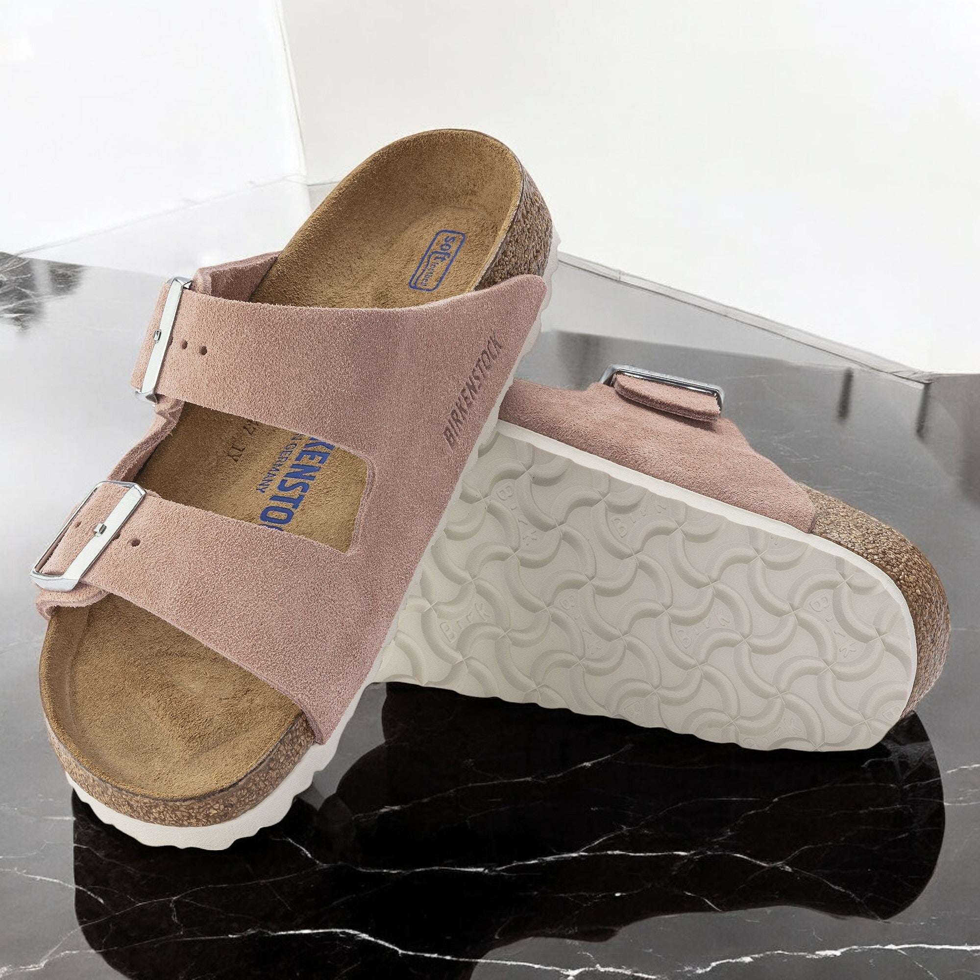 [1023321] Unisex Birkenstock ARIZONA SHEARLING 'NARROW FIT'