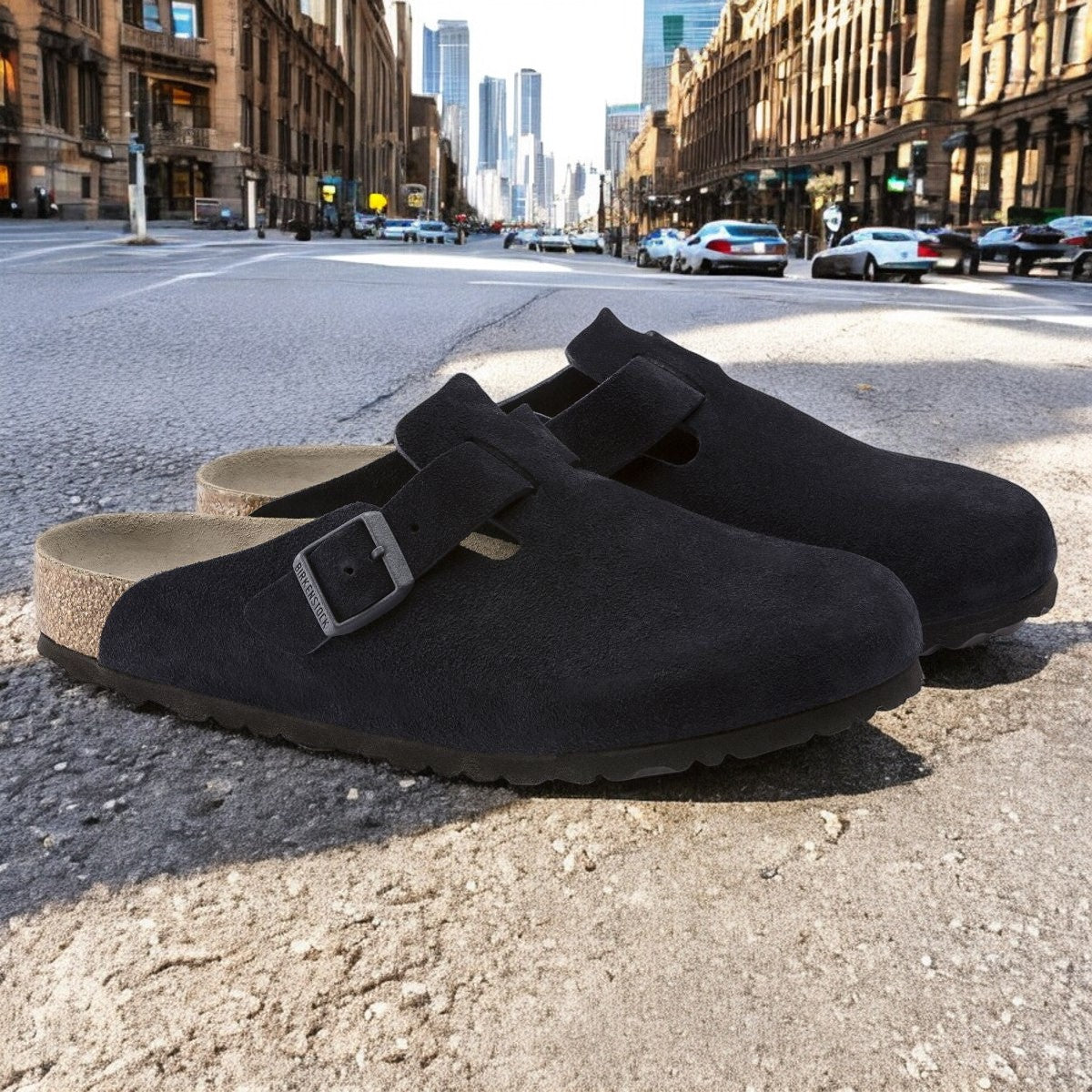 [1023865] Unisex Birkenstock BOSTON SOFT FOOTBED 'NARROW FIT'
