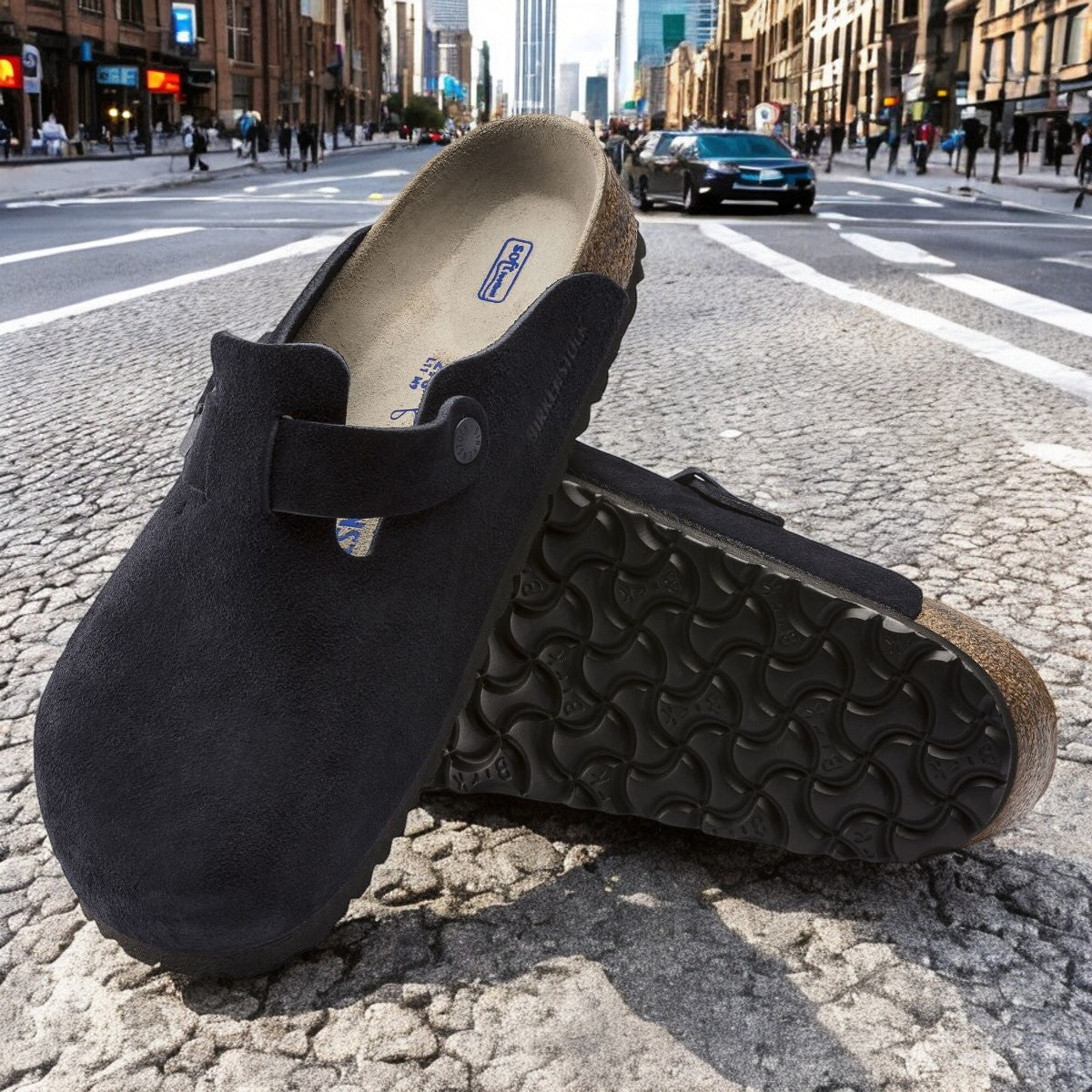 [1023865] Unisex Birkenstock BOSTON SOFT FOOTBED 'NARROW FIT'