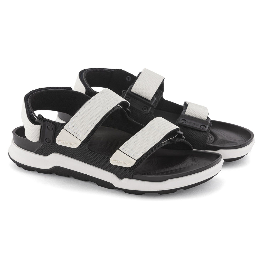[1024981] UNISEX BIRKENSTOCK TATACOA BIRKO-FLOR FUTURA BLACK WHITE (REGULAR WIDTH)