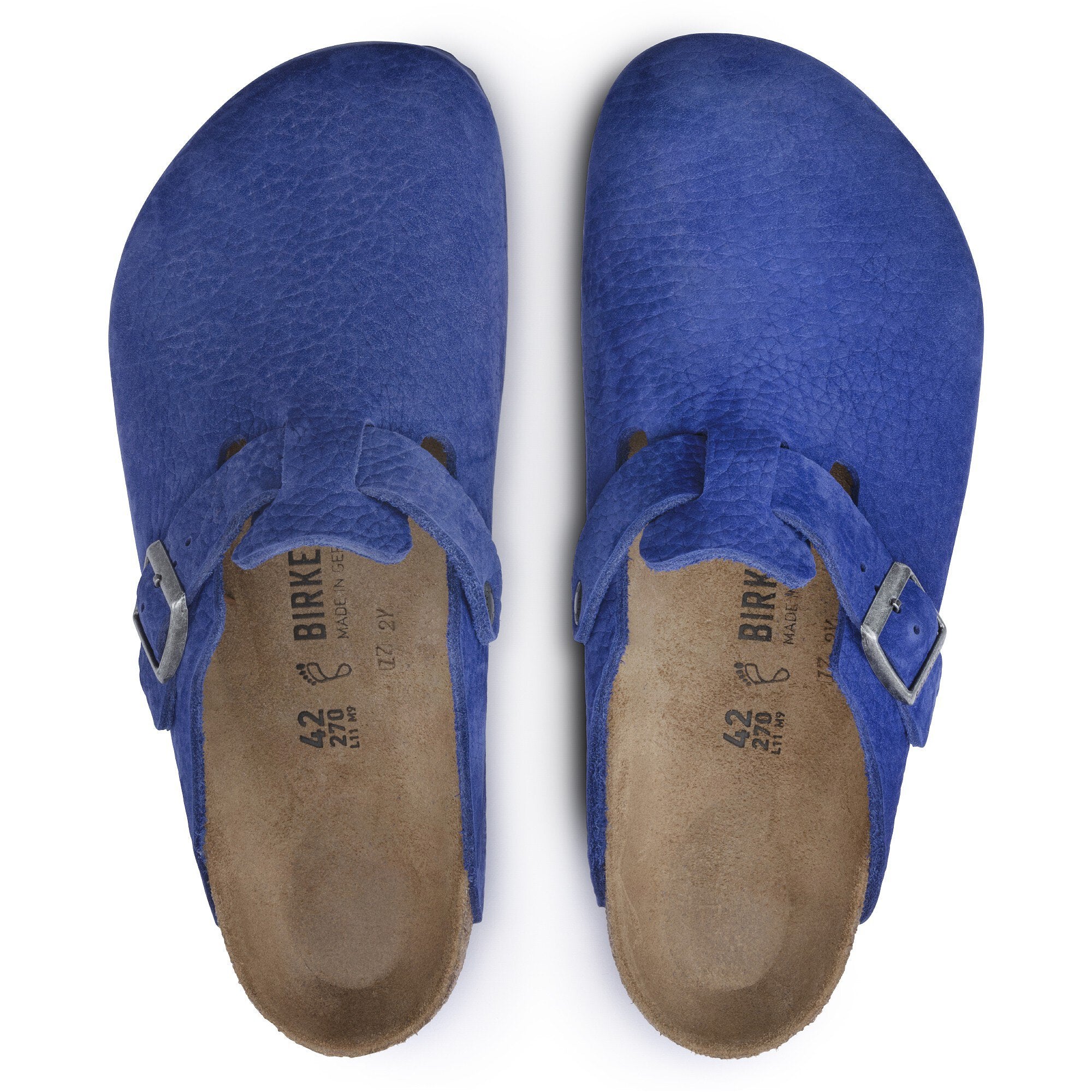 [1025020] Unisex Birkenstock BOSTON NUBUCK LEATHER 'REGULAR FIT'