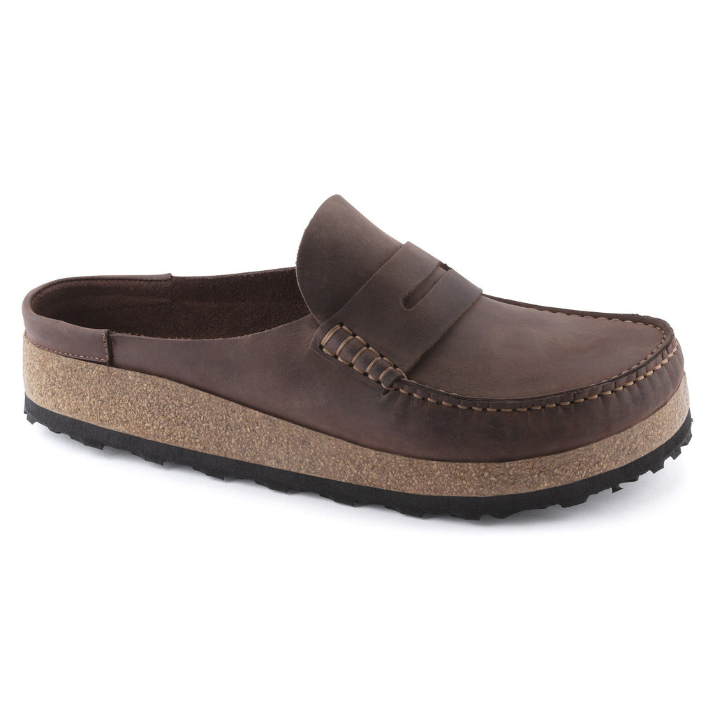 [1025033] Unisex Birkenstock NAPLES OILED LEATHER 'REGULAR FIT'